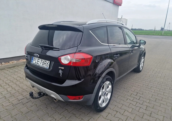 Ford Kuga cena 32700 przebieg: 280000, rok produkcji 2010 z Leszno małe 56